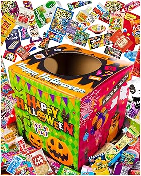Amazon.co.jp: ハロウィン お菓子 詰め合わせ 抽選ボックス 50個